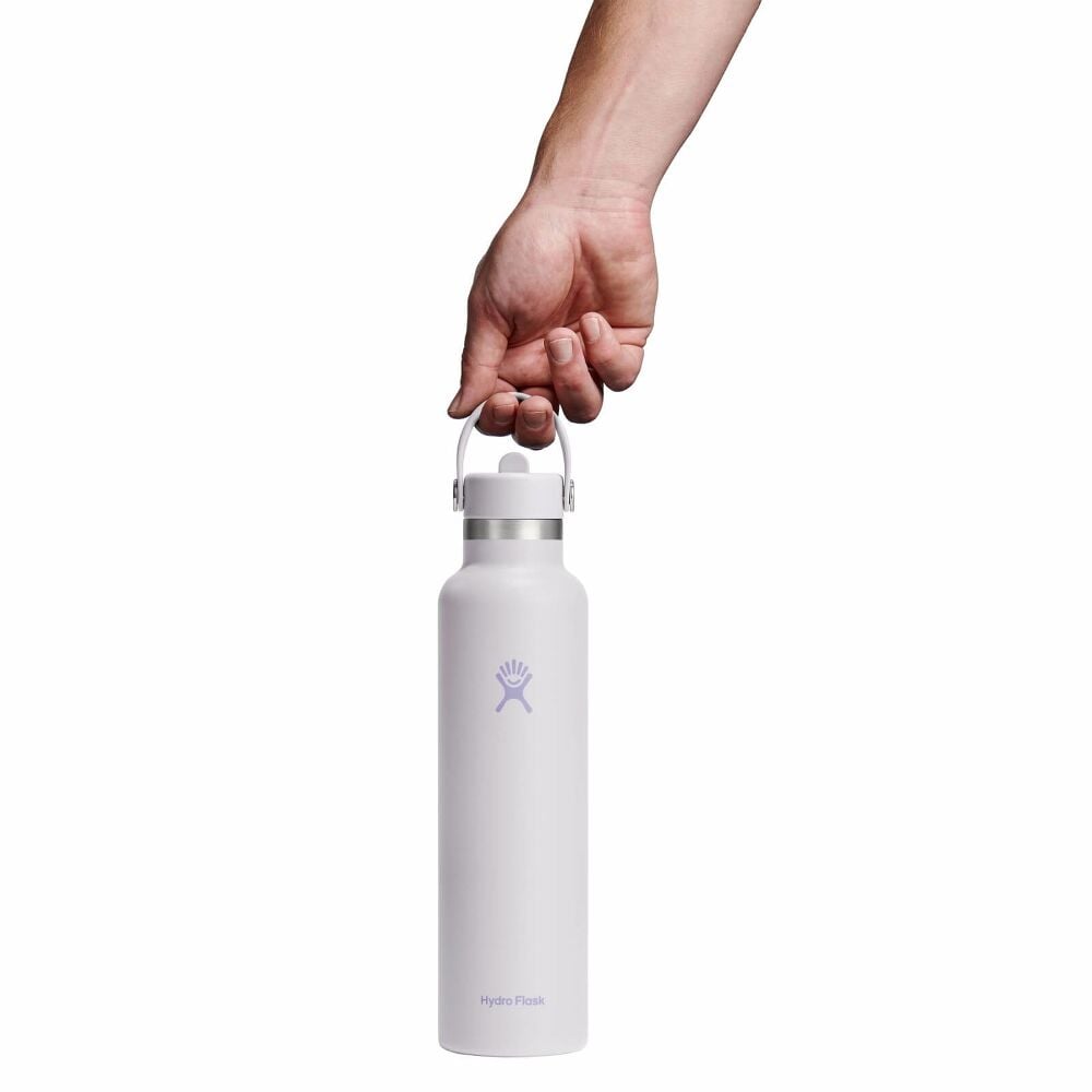 24 oz Standard Mouth with Flex Straw Cap - Cloud Pink