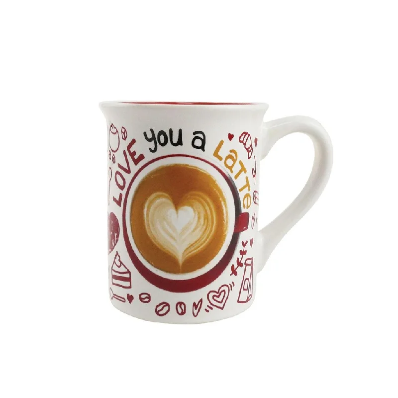 Our Name Is Mud : Love You Latte Mug 16 oz