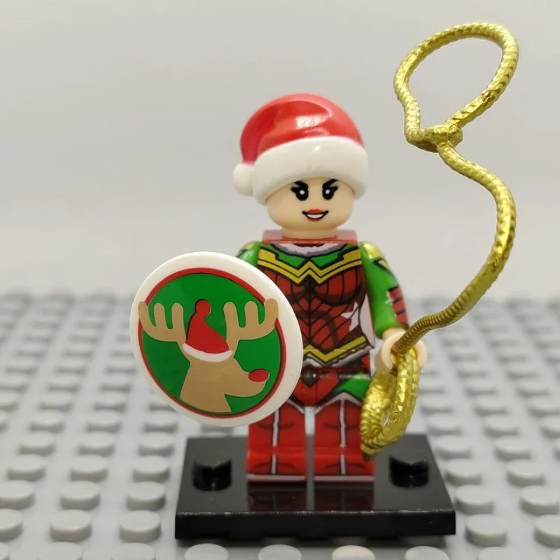 Custom Lego Compatible Holiday Wonder Woman Minifig