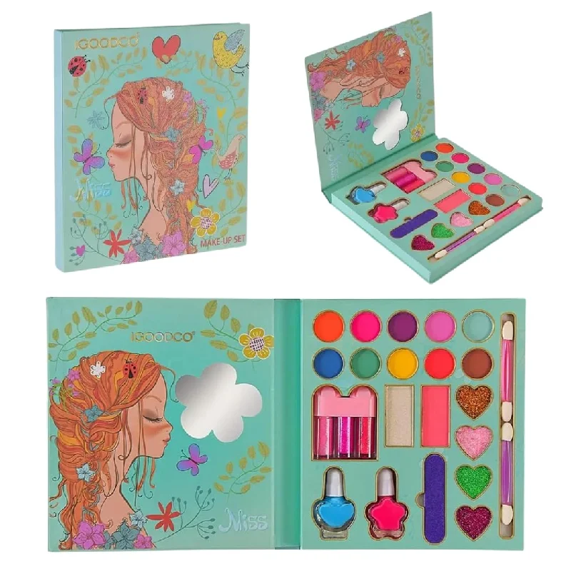 Girl Theme Makeup Kit for Kids 22pcs