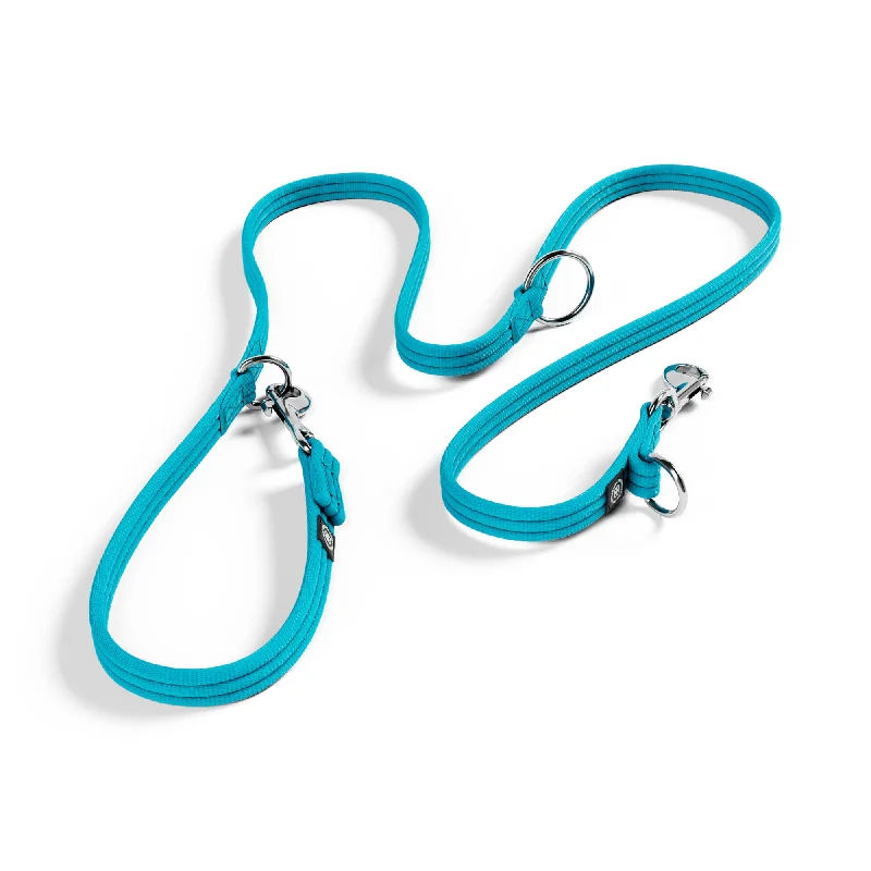 Training Double Ended Dog Lead | 2m Length -  Light Blue