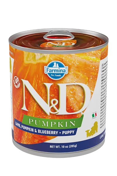 Farmina N&D Pumpkin Puppy Lamb & Bluberry, 285g