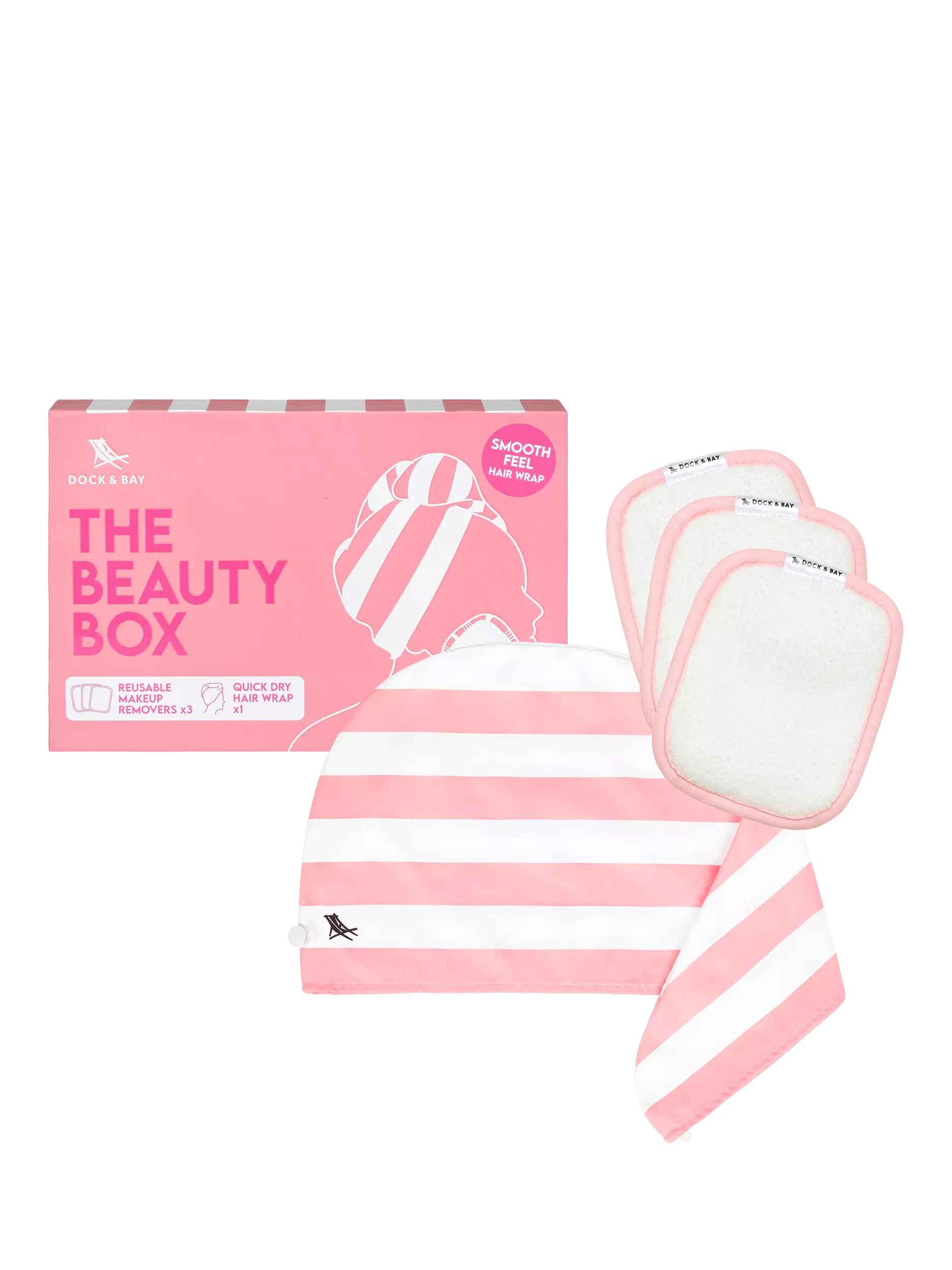 Dock & Bay Beauty Box Set, Malibu Pink