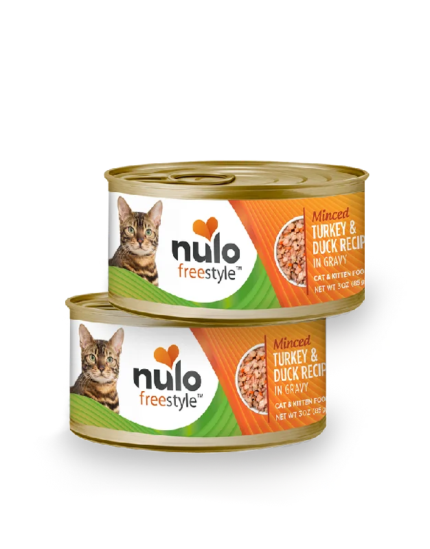 Nulo FreeStyle Minced Turkey & Duck Recipe in Gravy Cat & Kitten Food