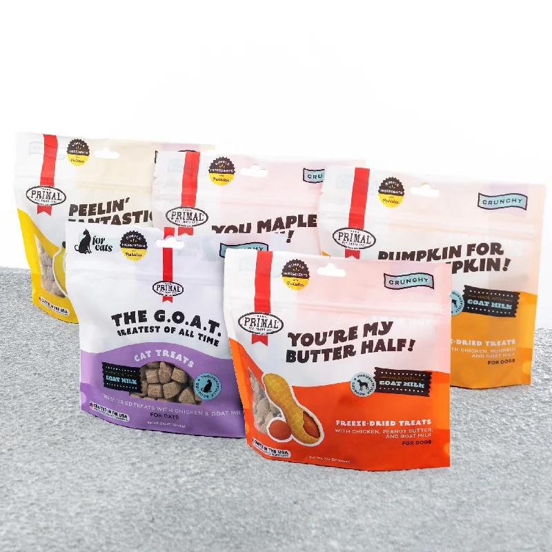 Freeze-Dried Treats for Cats & Dogs