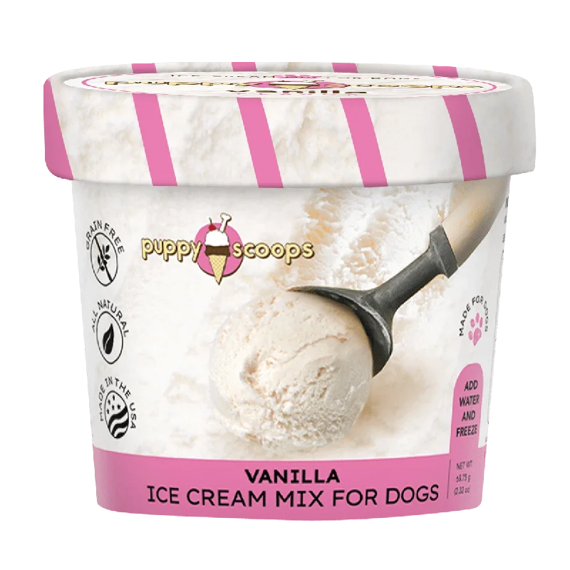 Puppy Cake Puppy Scoops Ice Cream Mix - Vanilla