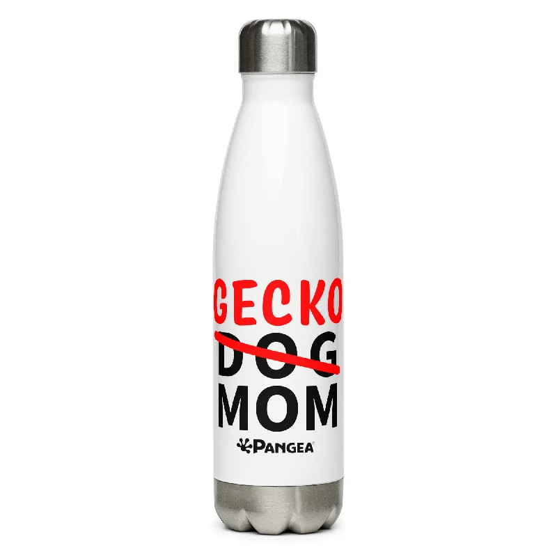 Gecko Mom Not Dog Mom Water Bottle