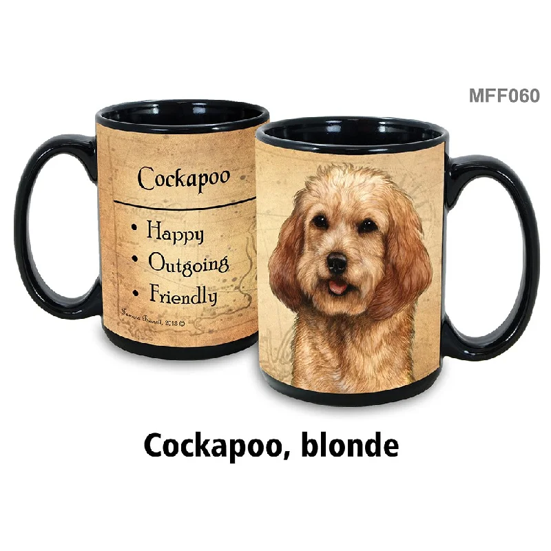 Pet Gift USA : Cockapoo - Buff - My Faithful Friends Mug 15oz