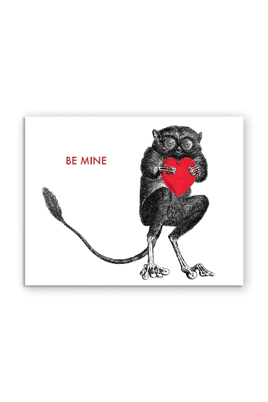 Tarsier Valentine Greeting Card