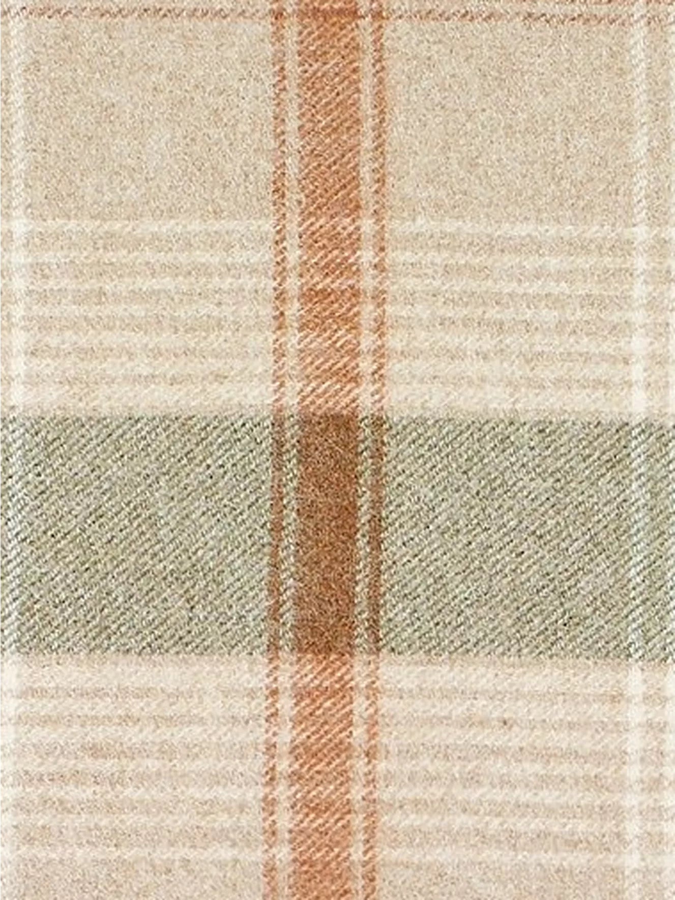 Bronte by Moon British Wool Classic Check Throw