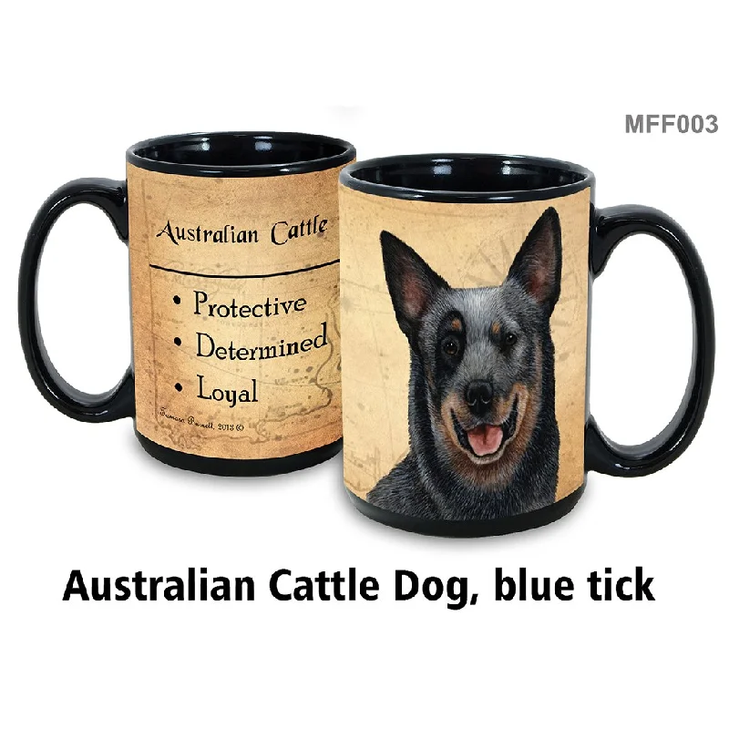 Pet Gift USA : Australian Cattle Dog - Blue Heeler - My Faithful Friends Mug 15oz