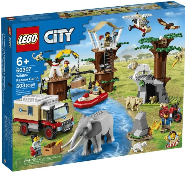 Lego City Wildlife Rescue Camp 60307