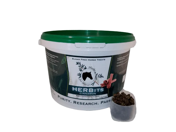 Herbs For Horses Herbits (Sugarless Horse Treats) Cinnamon Flavor