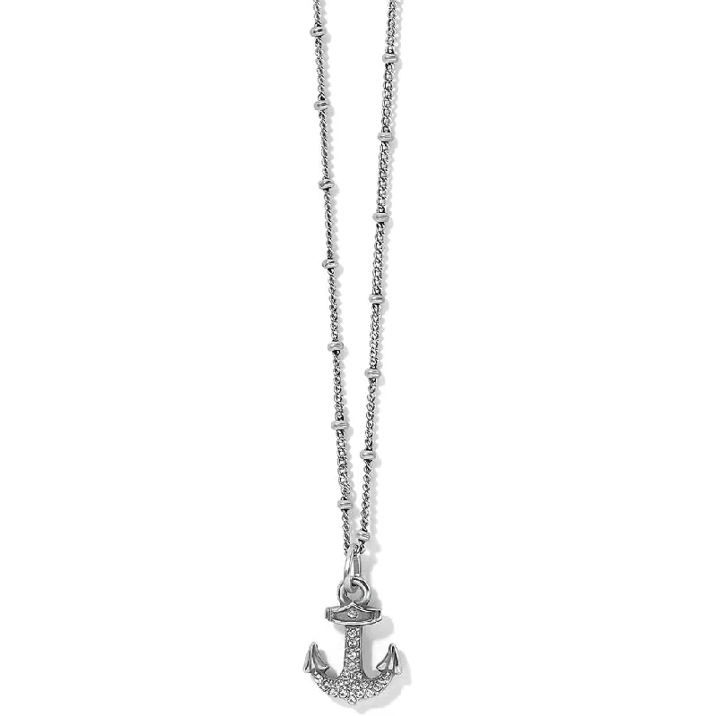 Brighton : Voyage Mini Anchor Necklace