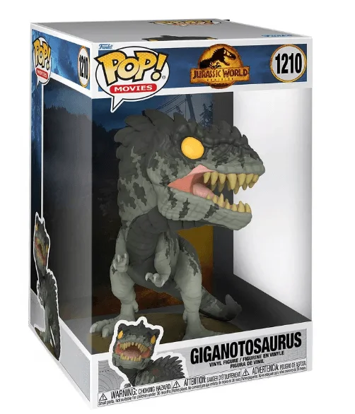 Jurassic World Giganotosuarus Funko Pop - Jumbo 10 In POP