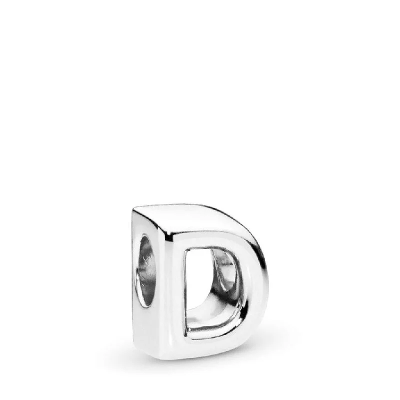 PANDORA : MOMENTS Letter Charm - 'D'