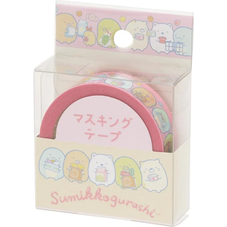 Cute Kawaii San-X Sumikko Gurashi Washi / Masking Deco Tape - B - for Scrapbooking Journal Planner Craft Agenda Schedule