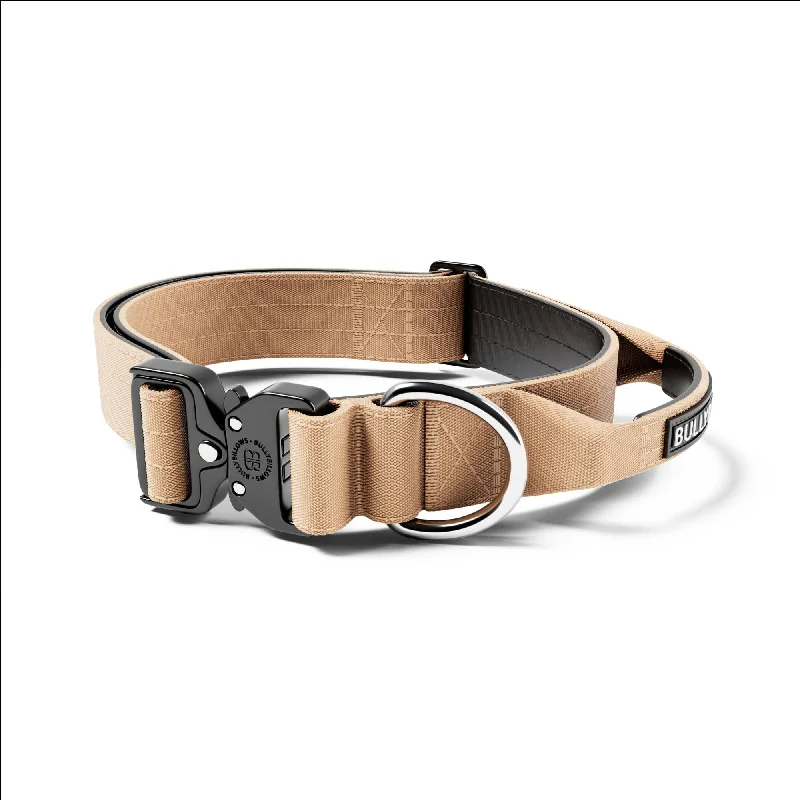 4cm Combat® Collar | Handle & Rated Clip - Tan