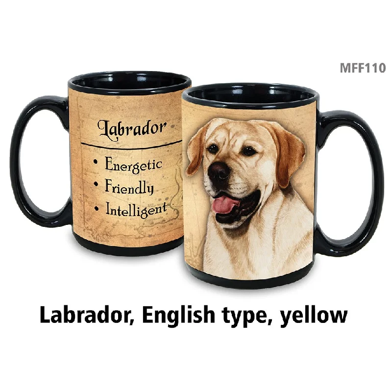 Pet Gift USA : Labrador Retriever Yellow - My Faithful Friends Mug 15oz