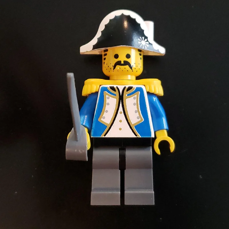 LEGO Retired Eldorado Fortress Governor Minifigure