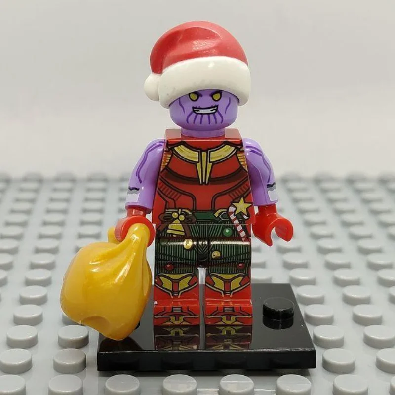 Custom Lego Compatible Holiday Thanos Minifig