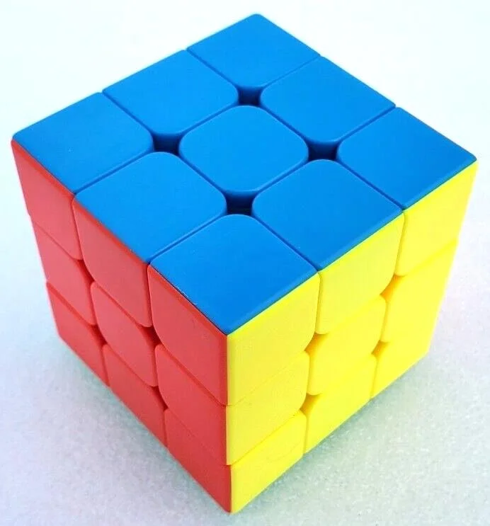 (3x3x3) Jumbo Speed Cube Puzzle Toy for Kids (8.5x8.5x8.5cm)