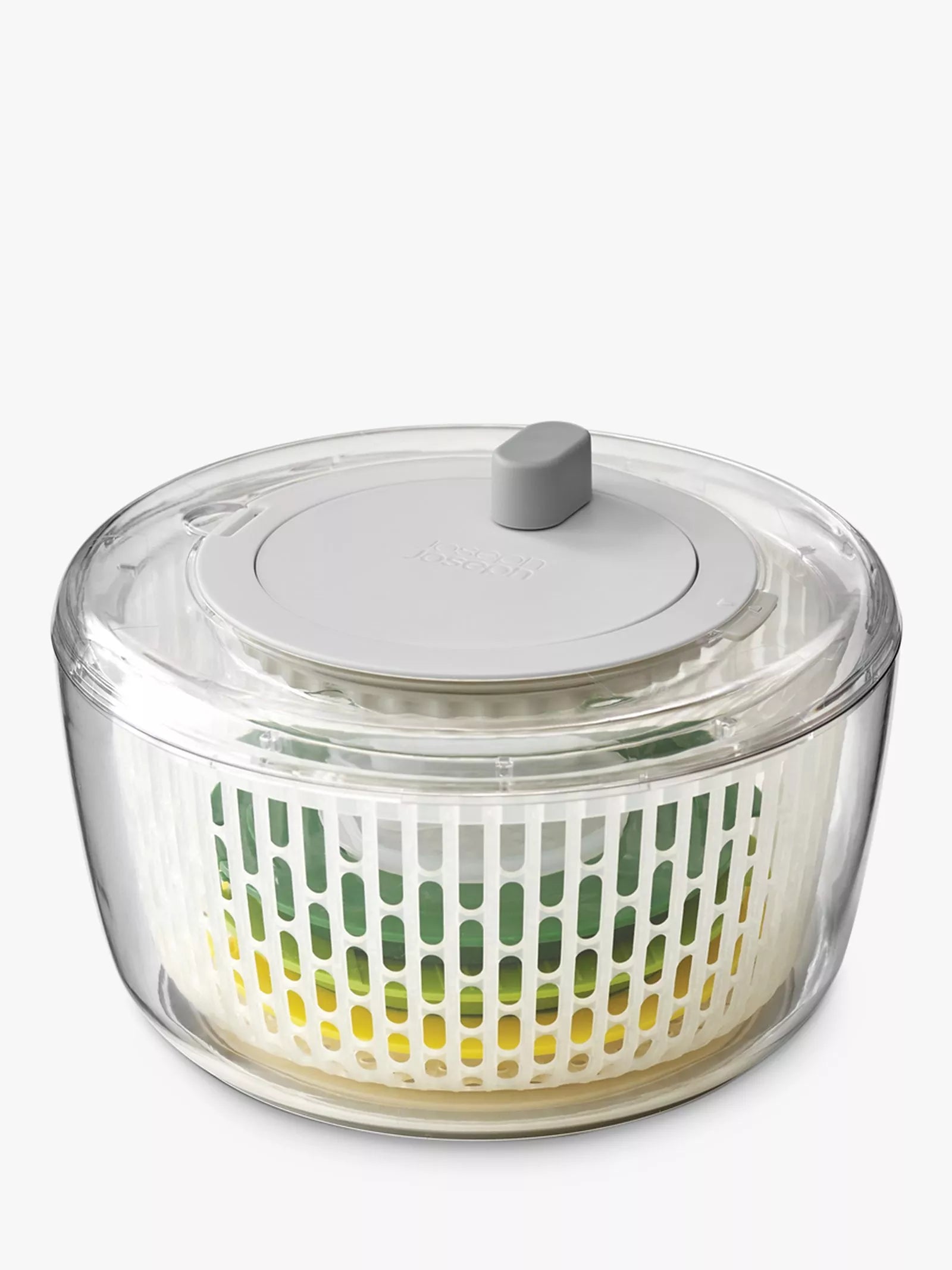 Joseph Joseph Multi-Prep Salad Spinner & Preparation Set, 4 Piece, Clear/Green