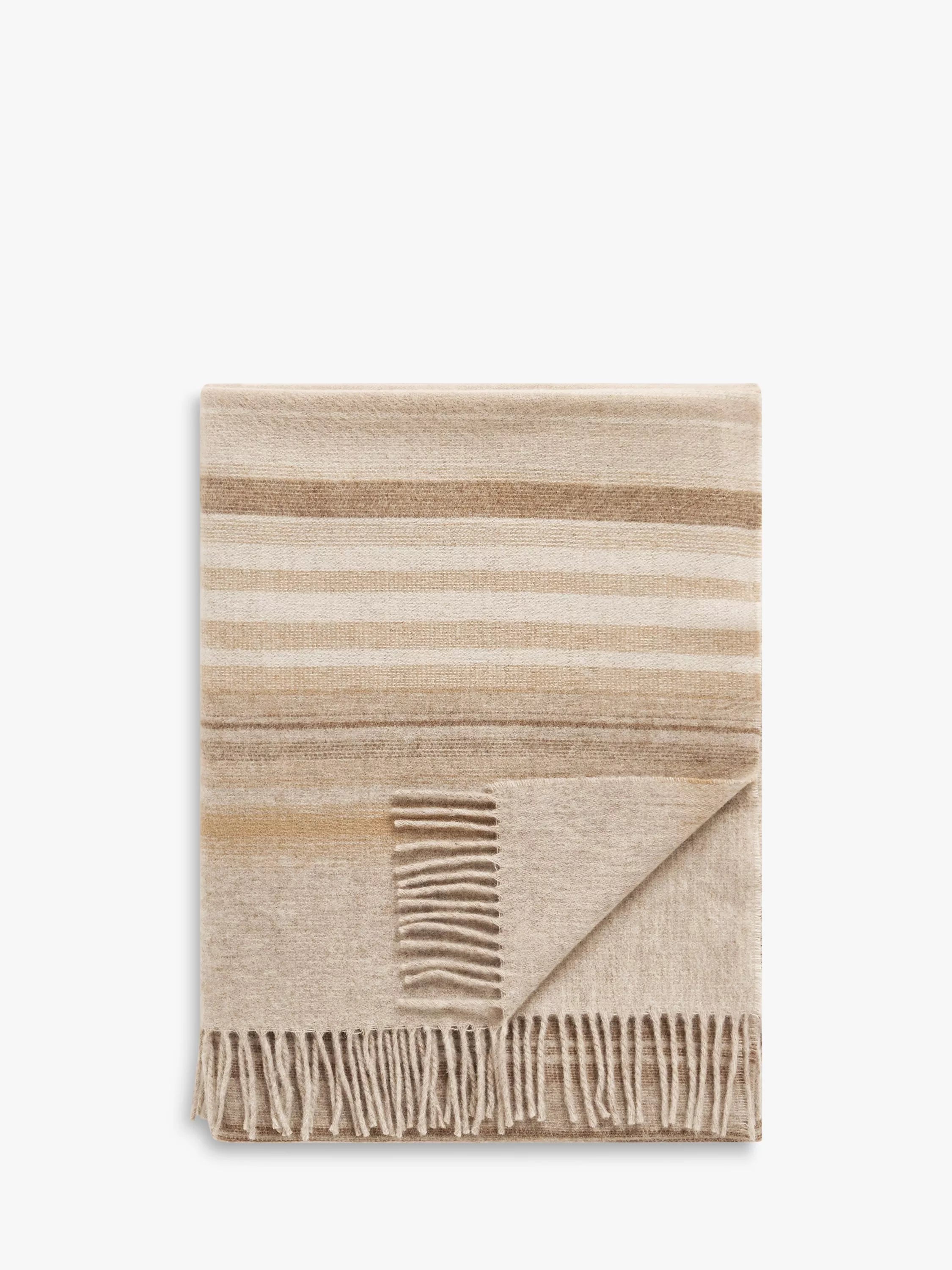 John Lewis Ombre Stripe Throw