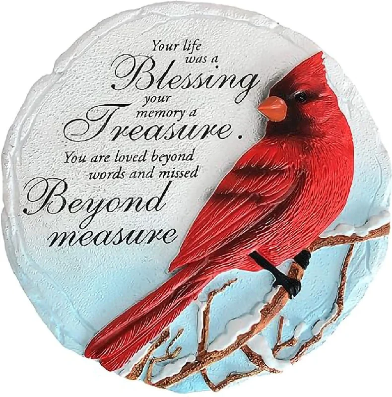 Spoontiques : Cardinal Blessings Stepping Stone