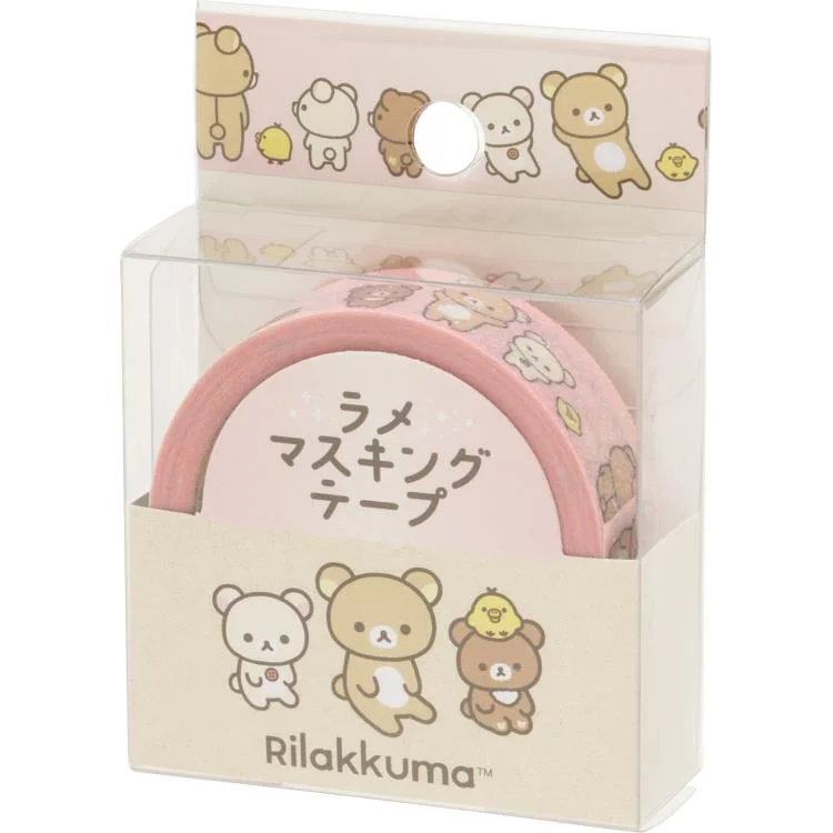 Cute Kawaii San-X Rilakkuma Washi / Masking Deco Tape - D - for Scrapbooking Journal Planner Craft Schedule Agenda