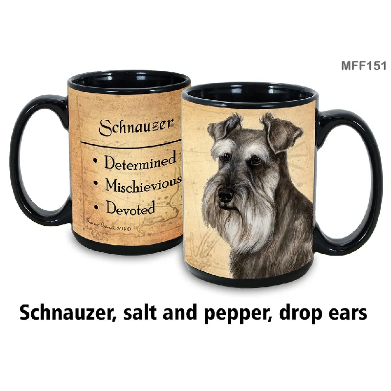 Pet Gift USA : Schnauzer Uncropped - My Faithful Friends Mug 15oz