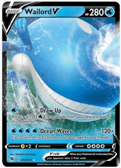 Wailord V - Champion's Path #013/073