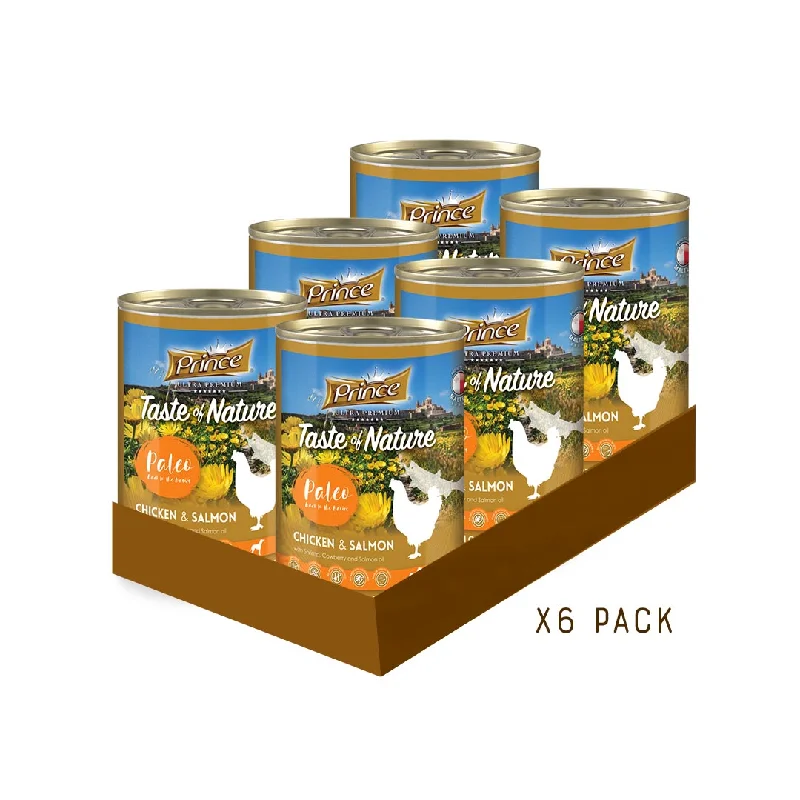 DONATION, A.A.A - Prince Taste of nature paleo tins - 6 x 400g