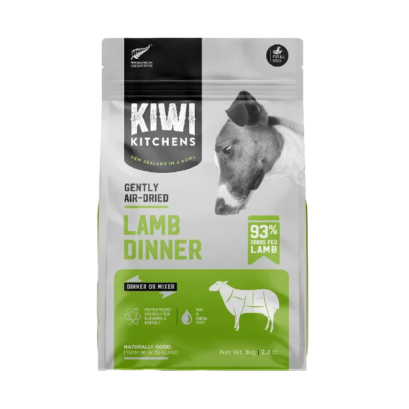 Kiwi Kitchens Gently Air-Dried Dog Food - Lamb