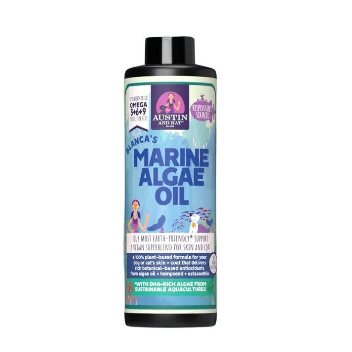 Austin & Kat Blanca's Marine Algae Oil 16oz Bottle