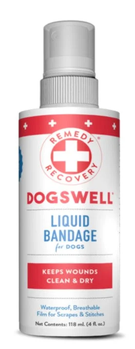 Dogswell® Remedy & Recovery Liquid Bandage for Dogs & Cats 4oz Bottle