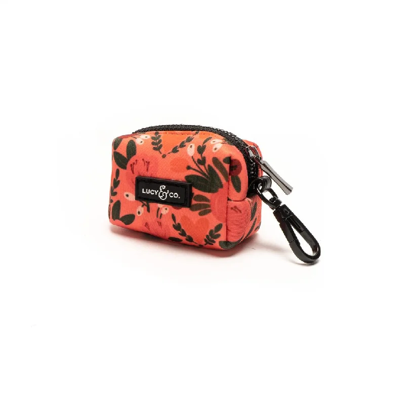 Lucy&Co Dog Poop Bag Holder: The Posy Pink