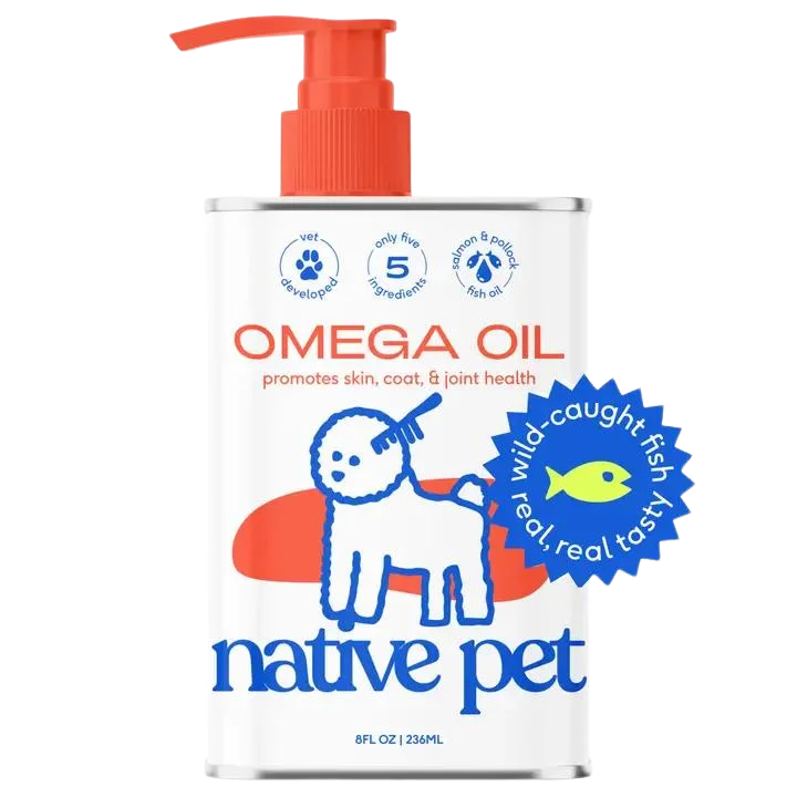 Native Pet Omega Oil 8oz Jar