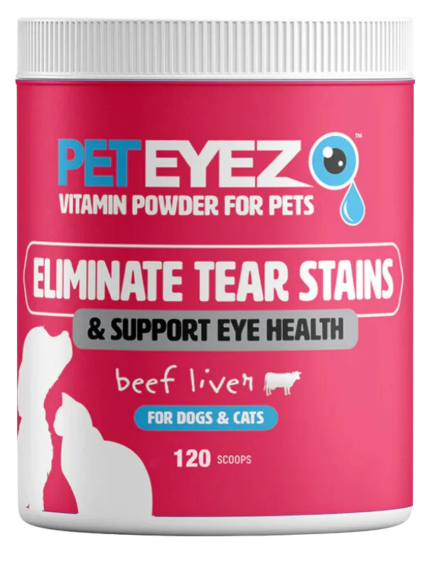 Pet Eyez Vitamin Powder for Dogs & Cats Freeze Dried Beef Liver