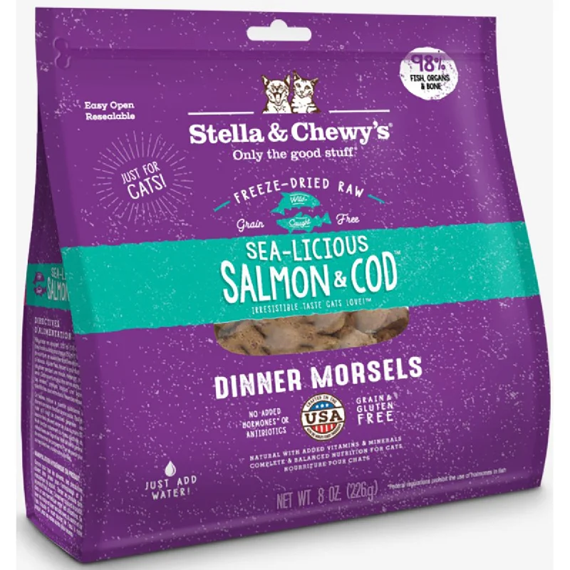 Stella & Chewy's Salmon & Cod Dinner Morsels Cat Food