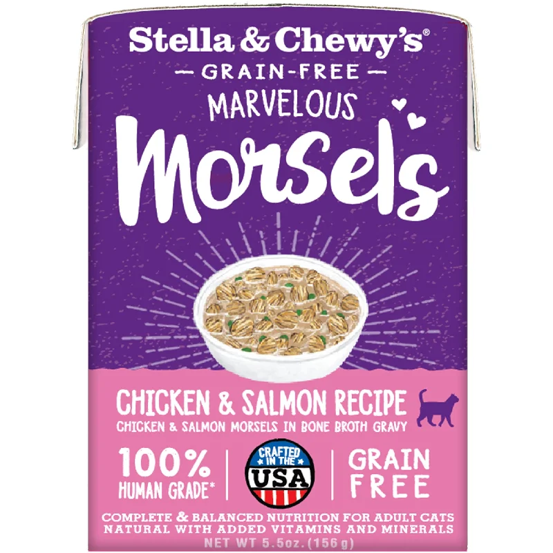 Stella & Chewy's Marvelous Morsels Chicken & Salmon Medley Cat Food - 5.5oz